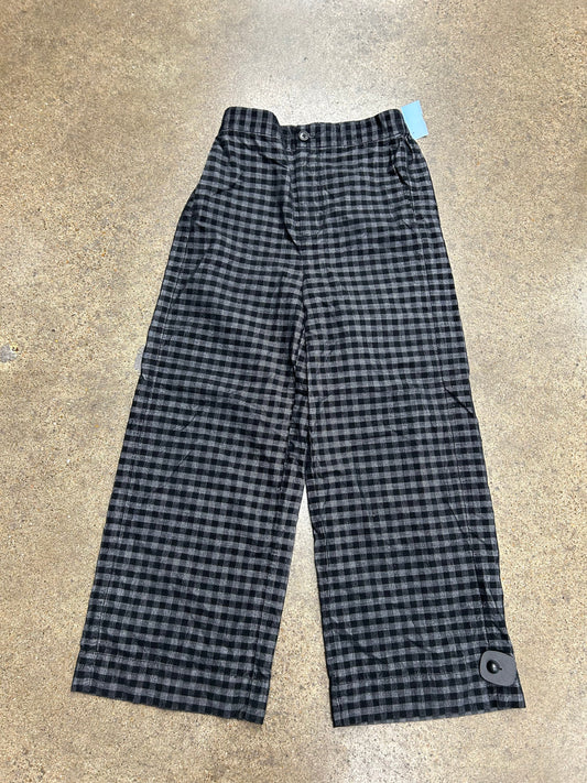 Pants Wide Leg By Madewell In Black & Grey, Size:Xs