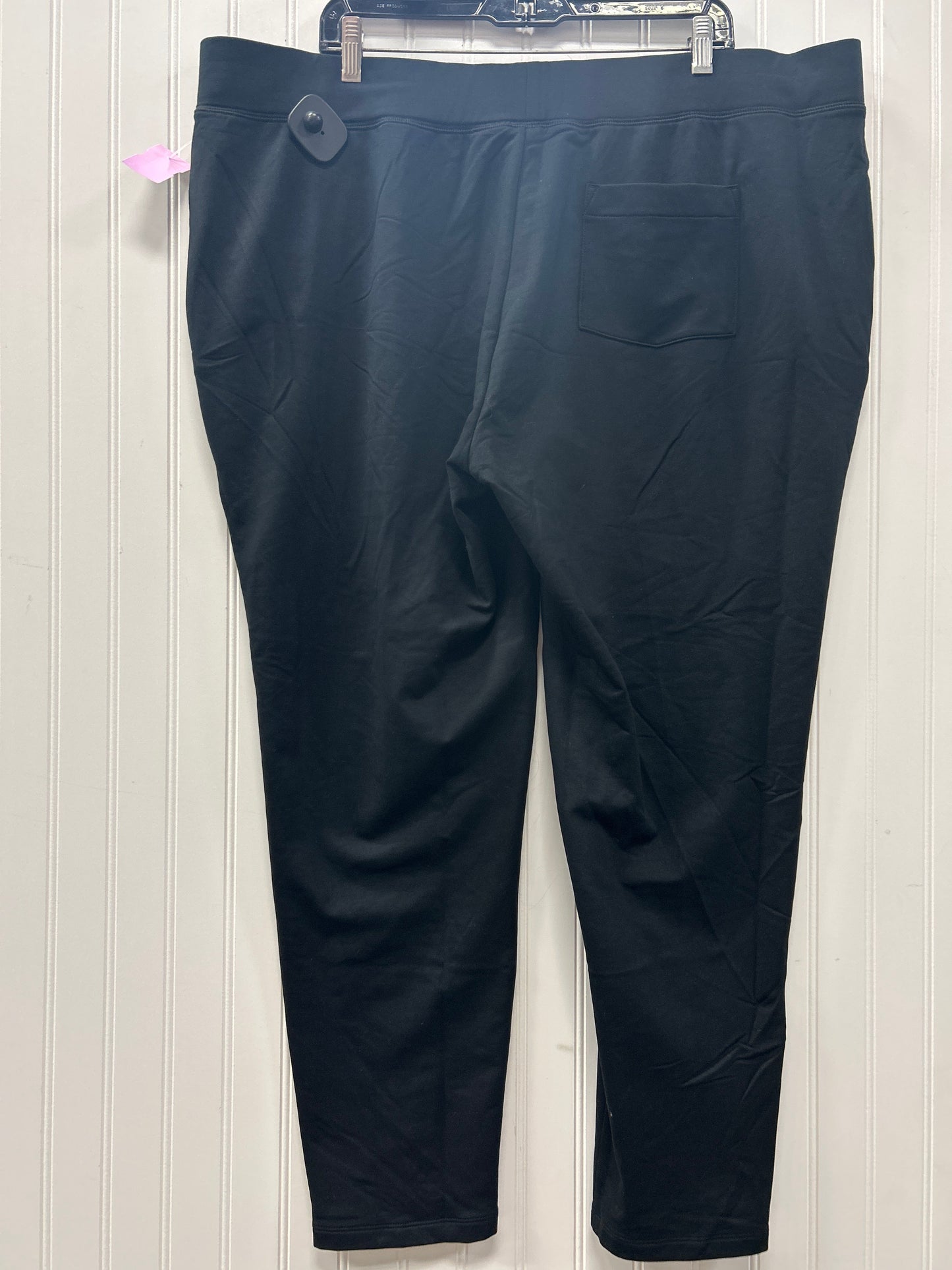 Pants Lounge By Lauren By Ralph Lauren In Black, Size:3X