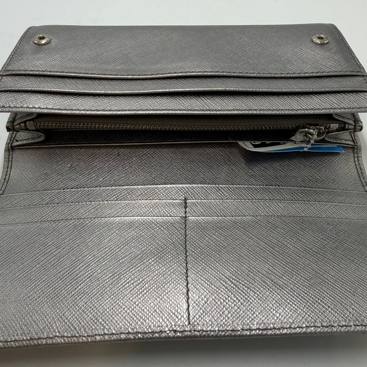 Prada Saffiano Continental Flap Luxury Wallet
