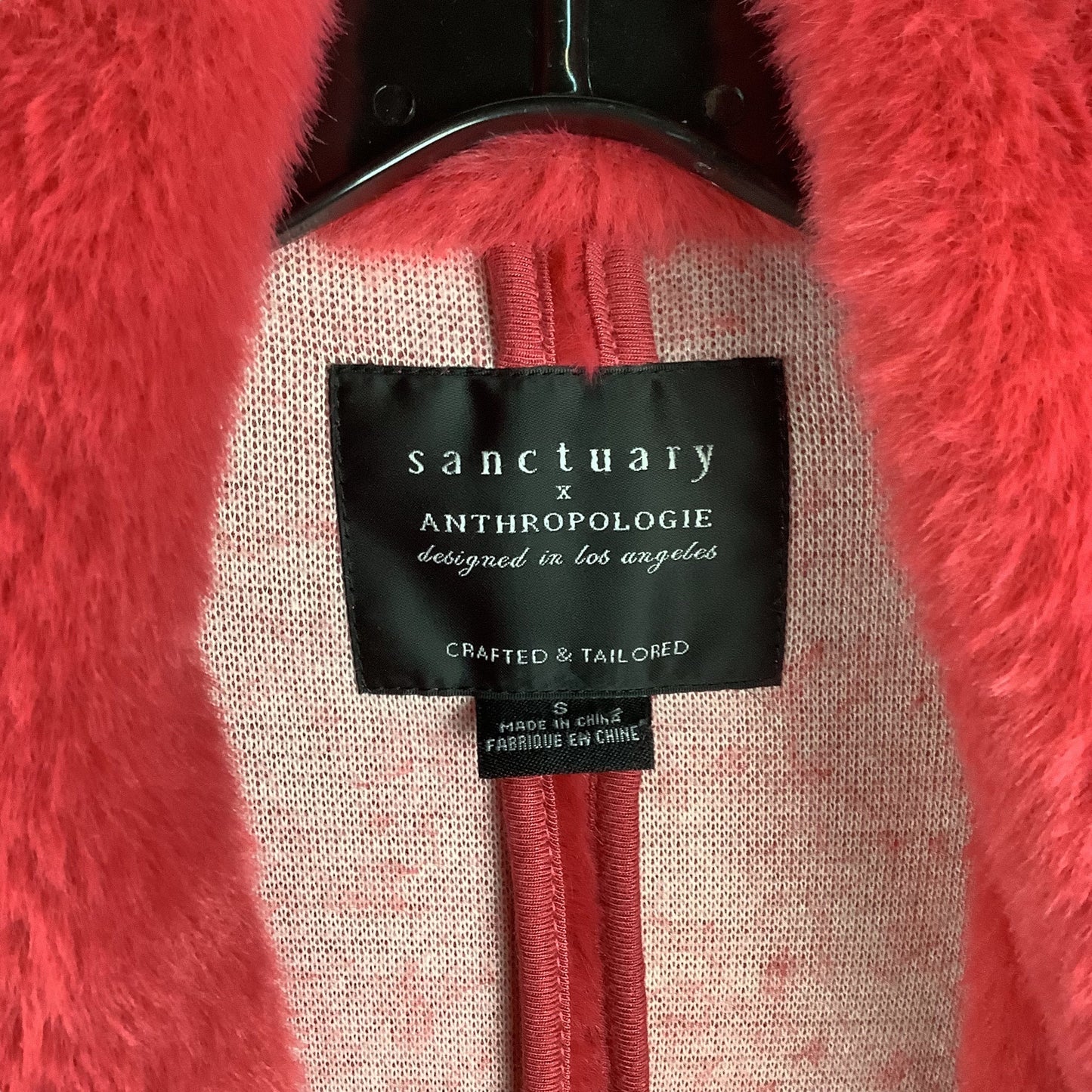 Coat Peacoat By Sanctuary In Red, Size: S