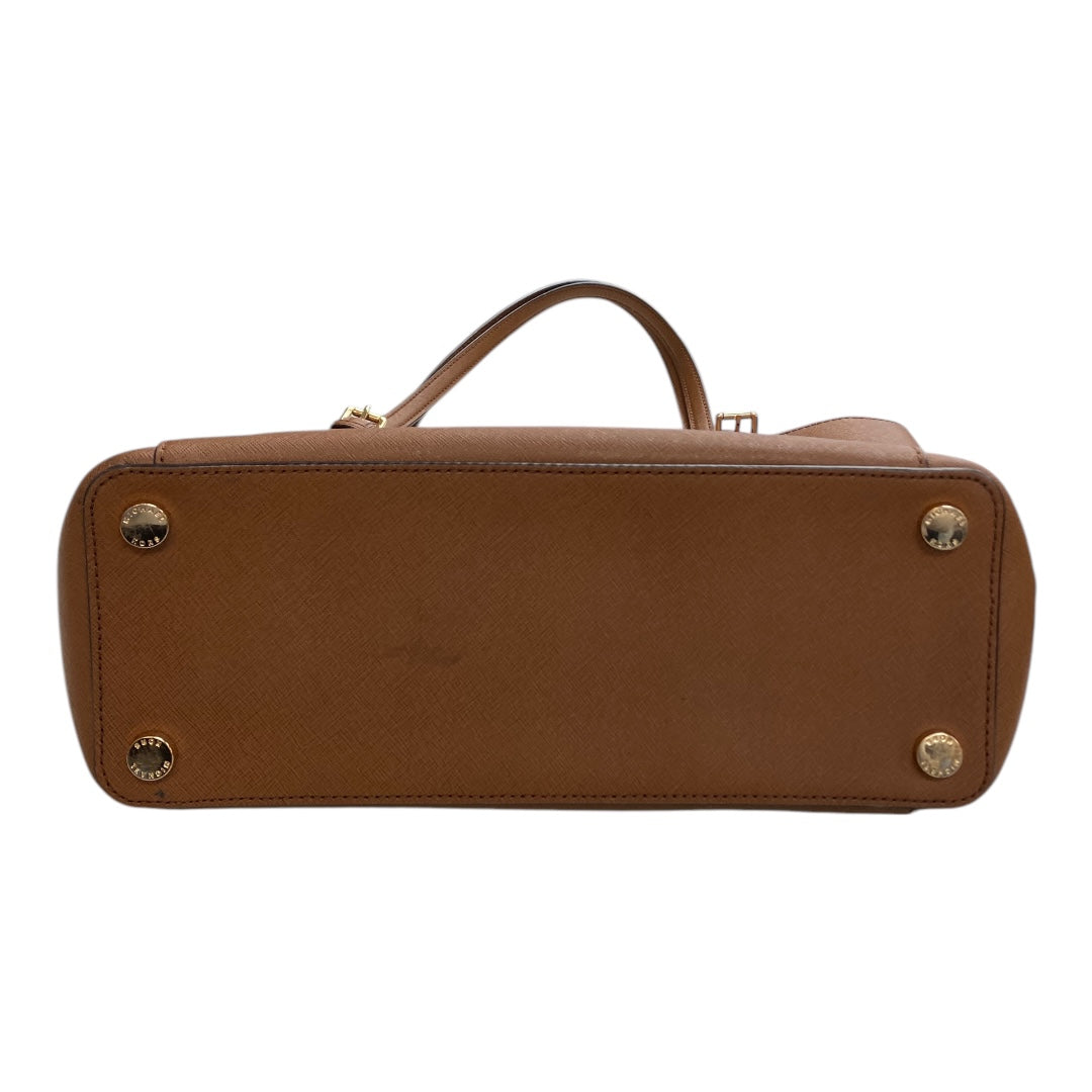 Handbag Designer By Michael Kors In Brown, Size:Large