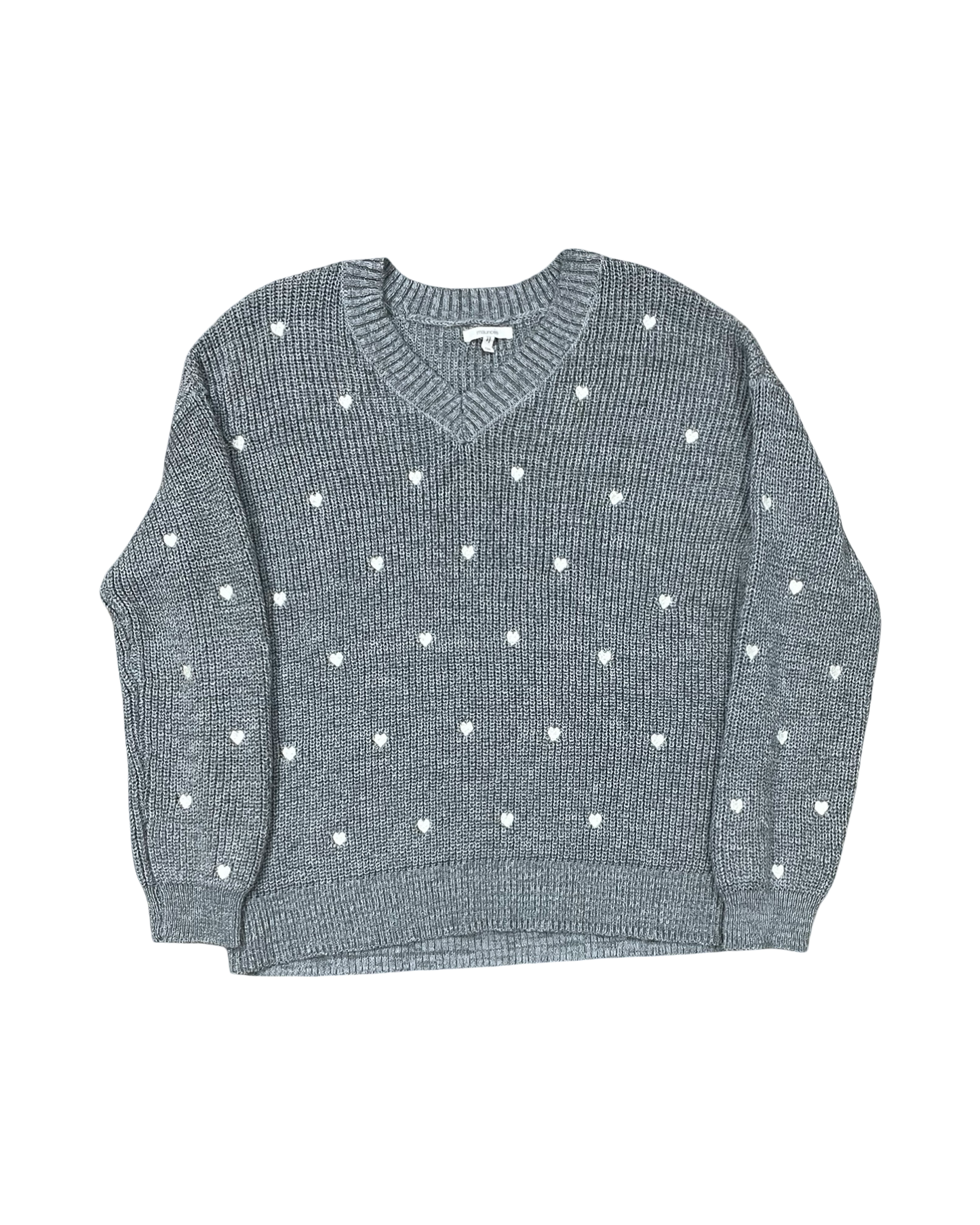Sweater By Maurices In Grey, Size:1X