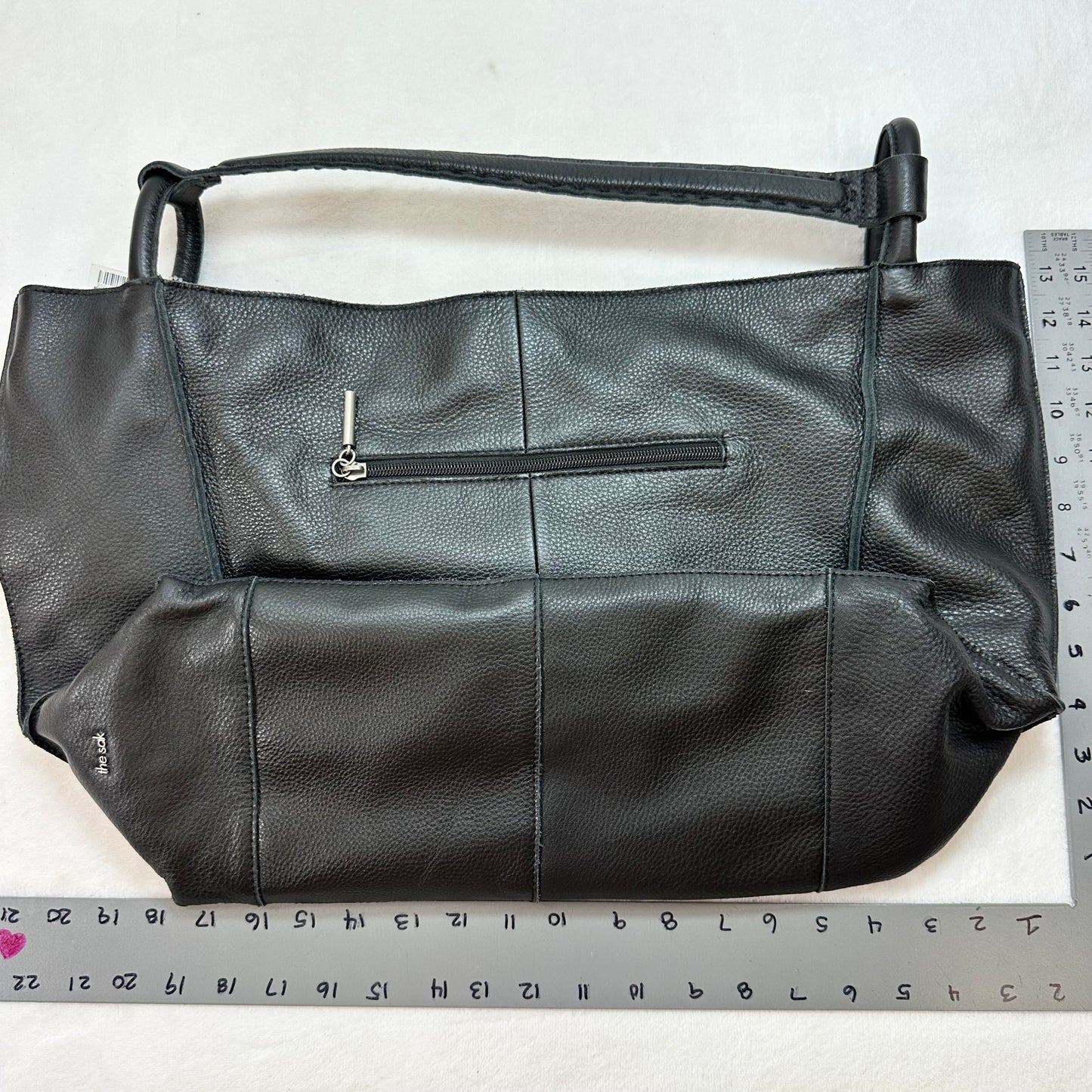 Sak Los Feliz large black leather tote Handbag By The Sak, Size: Large