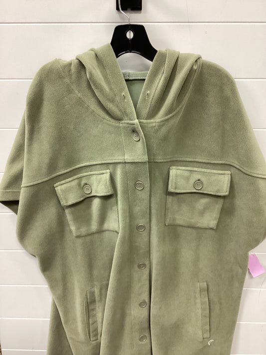Jacket Shirt By Zyia In Green, Size:3X