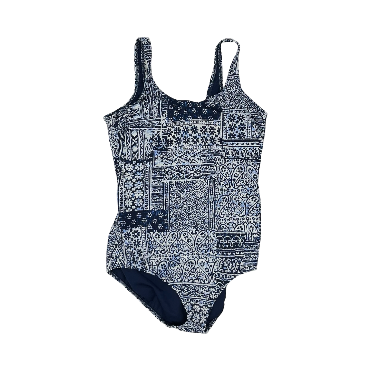 Swimsuit By Lands End In Blue, Size:Xl
