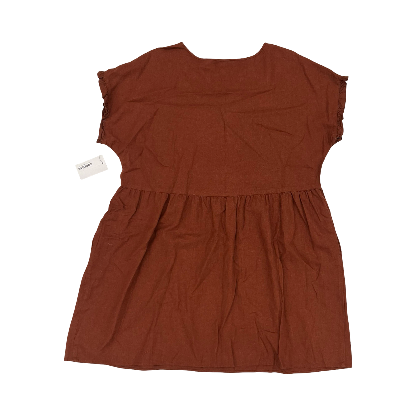 Dress Casual Short By Sonoma In Brown, Size:Xl