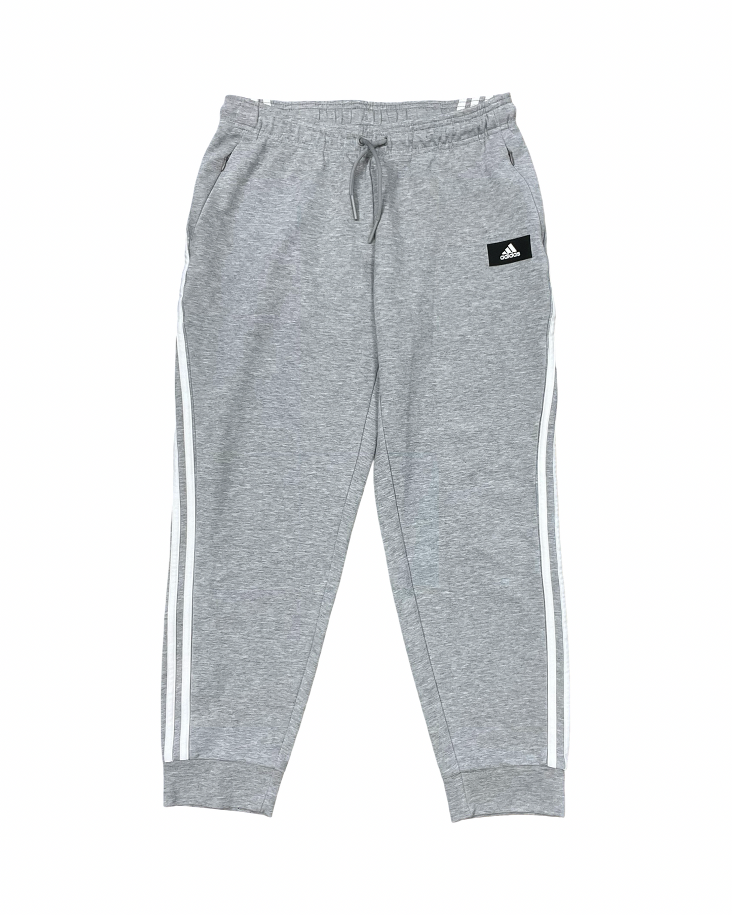Athletic Pants By Adidas In Grey, Size:M
