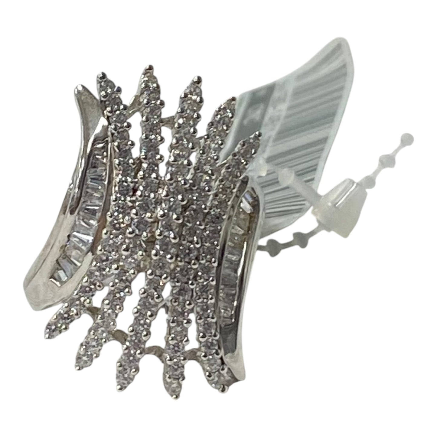 Ring Sterling Silver In Silver size 9.5