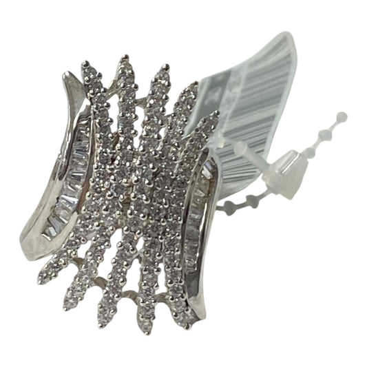 Ring Sterling Silver In Silver size 9.5