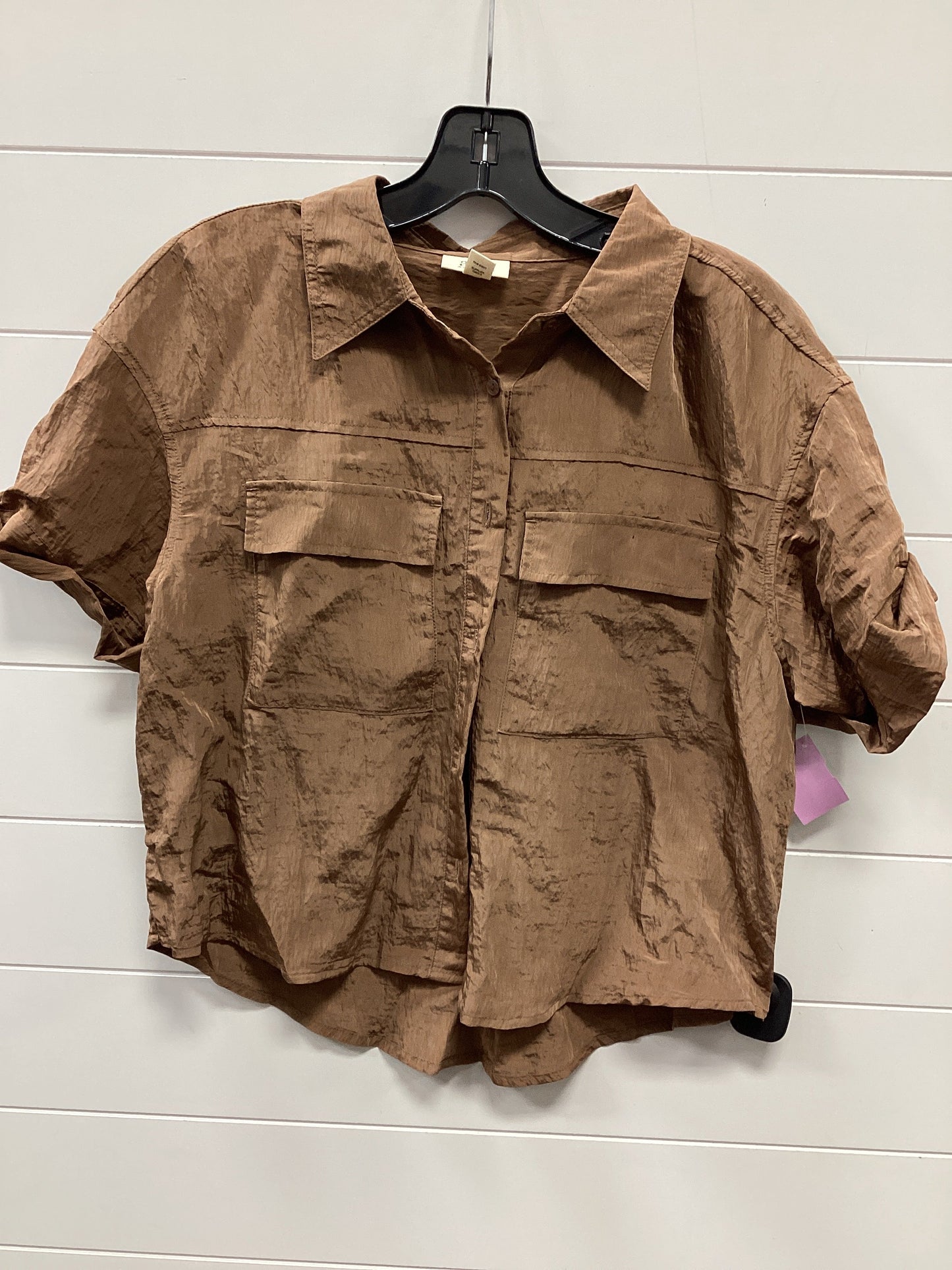 Top Ss By Ana In Brown, Size:S