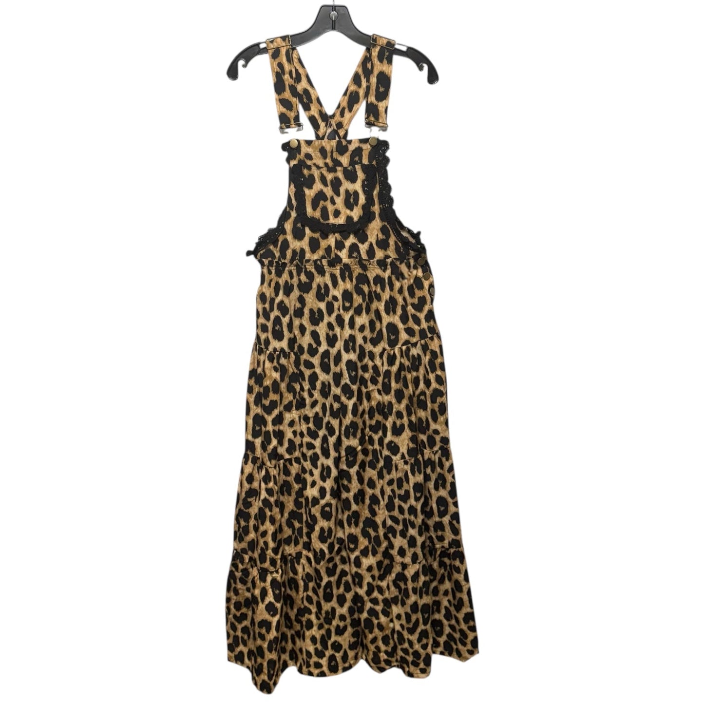 Jumpsuit By Ee Some In Animal Print, Size: S