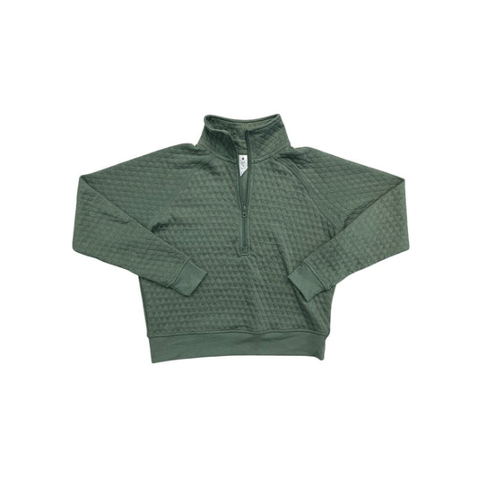 Athletic Top Ls Collar By Yogalicious In Green, Size:S
