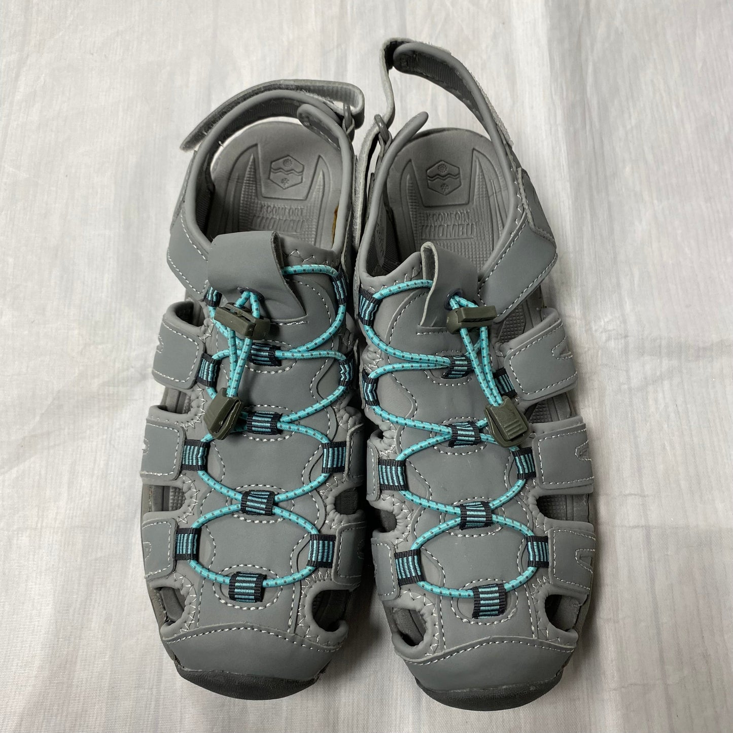 Sandals Sport By Khombu In Grey, Size:9
