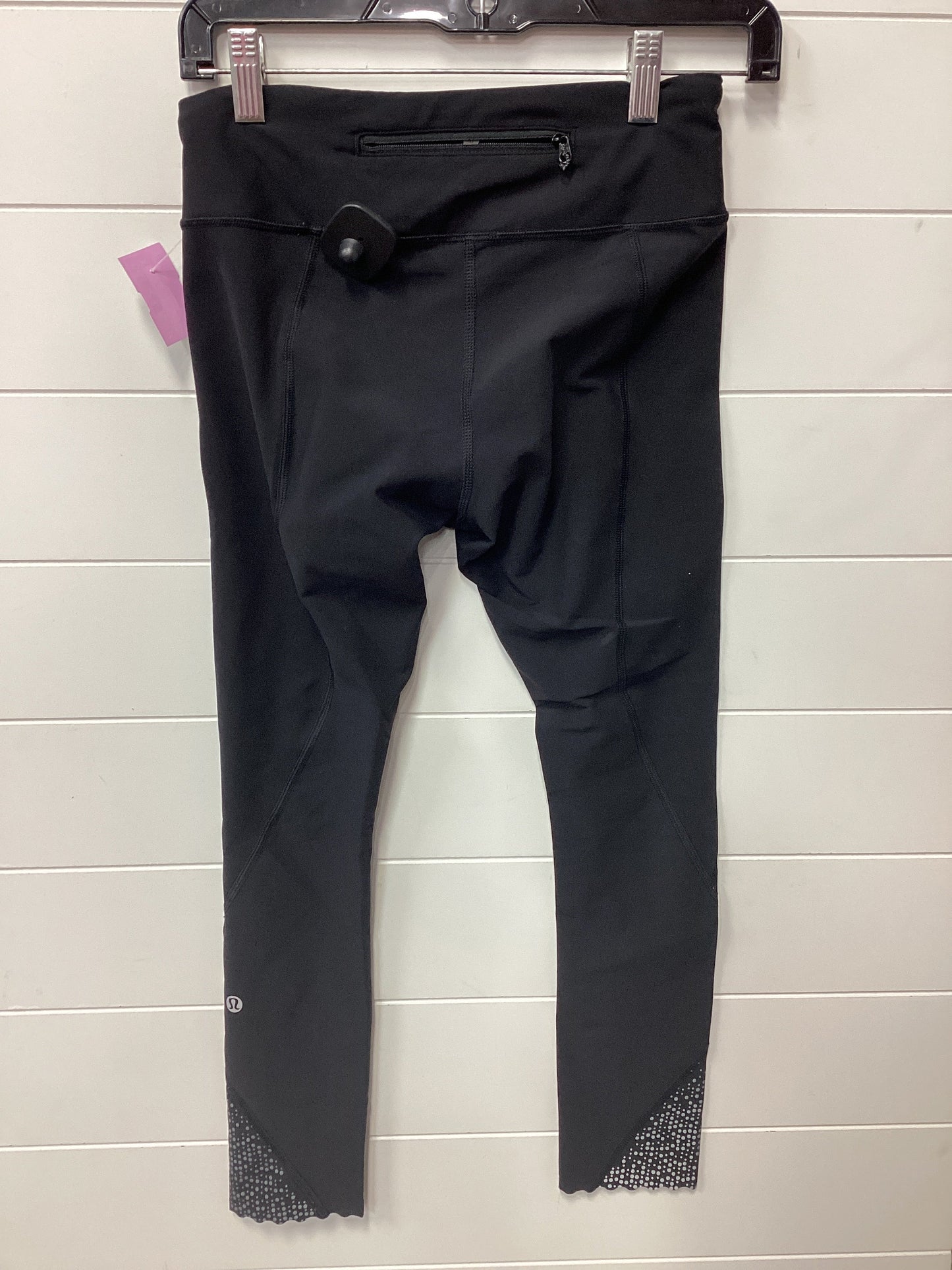 Athletic Leggings Capris By Lululemon In Black, Size:6