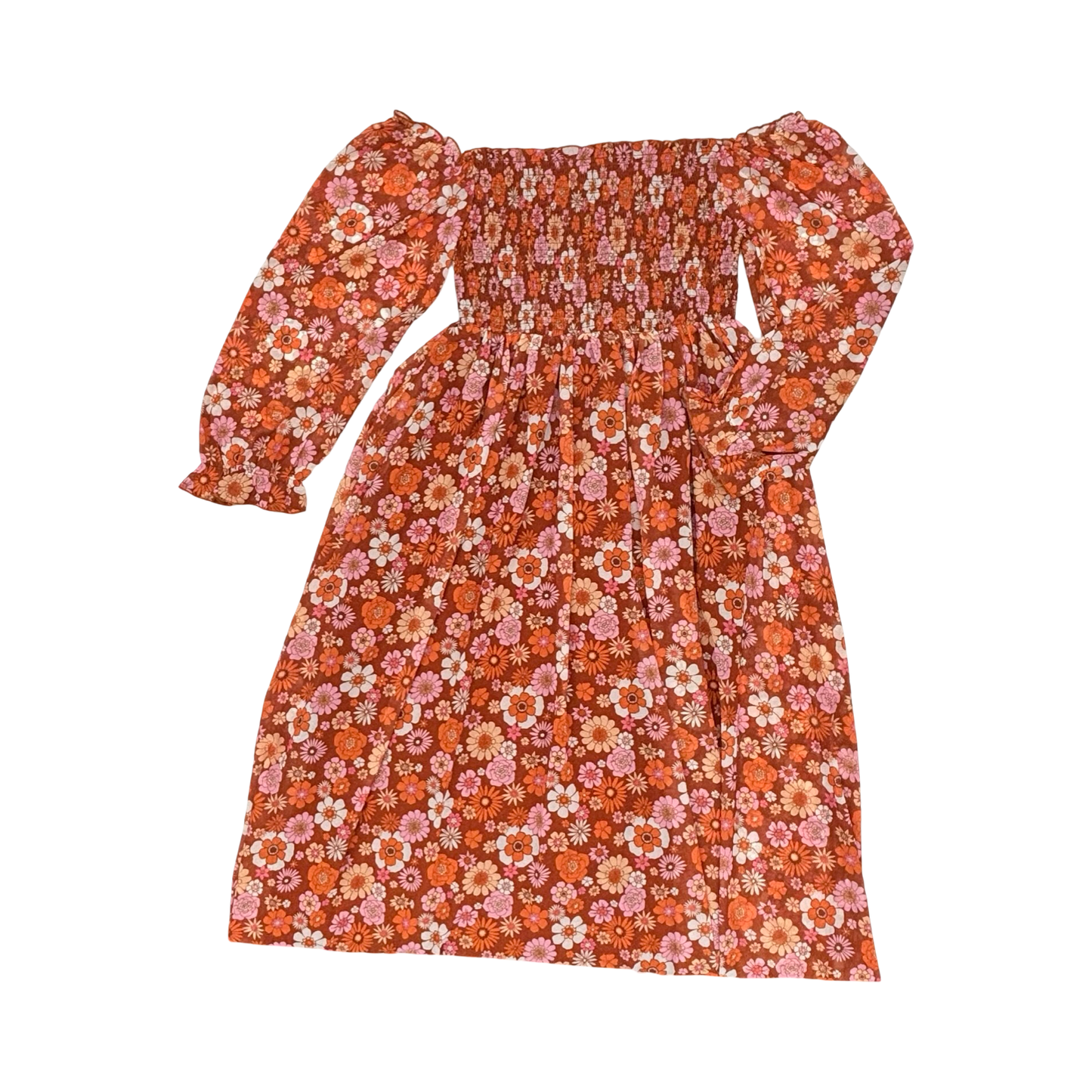 Dress Party Long By Pink Lily In Orange, Size:3X