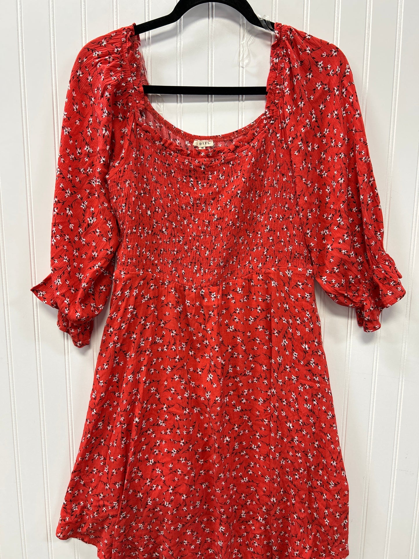 Dress Casual Midi By Jodifl In Red, Size:M
