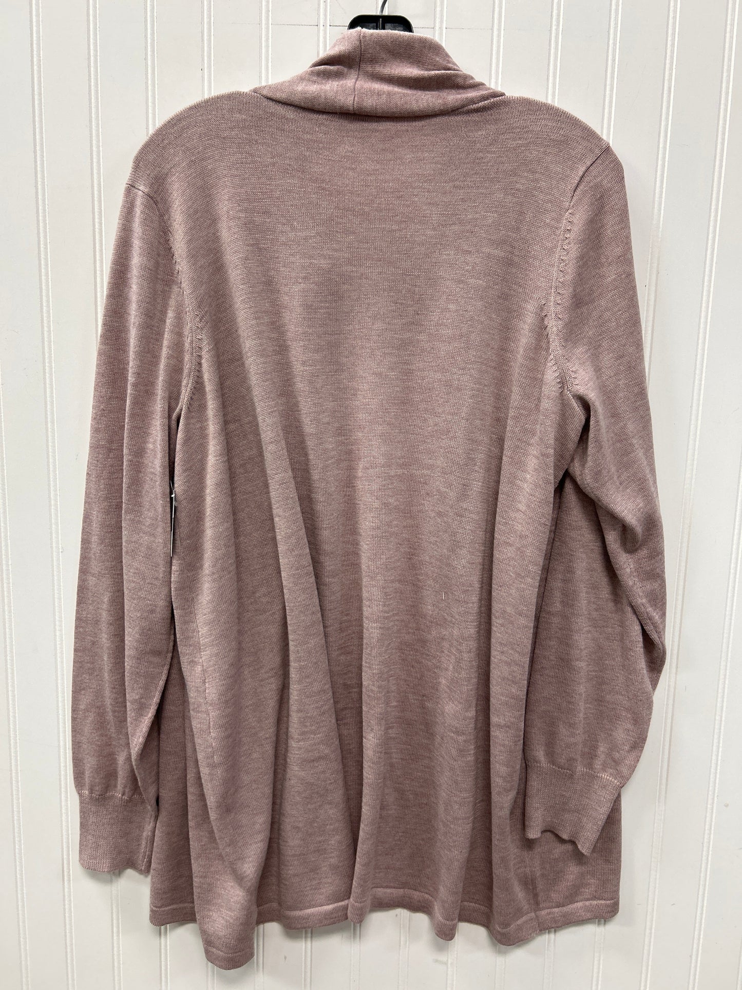 Cardigan By Ella Moss In Pink, Size:Xl