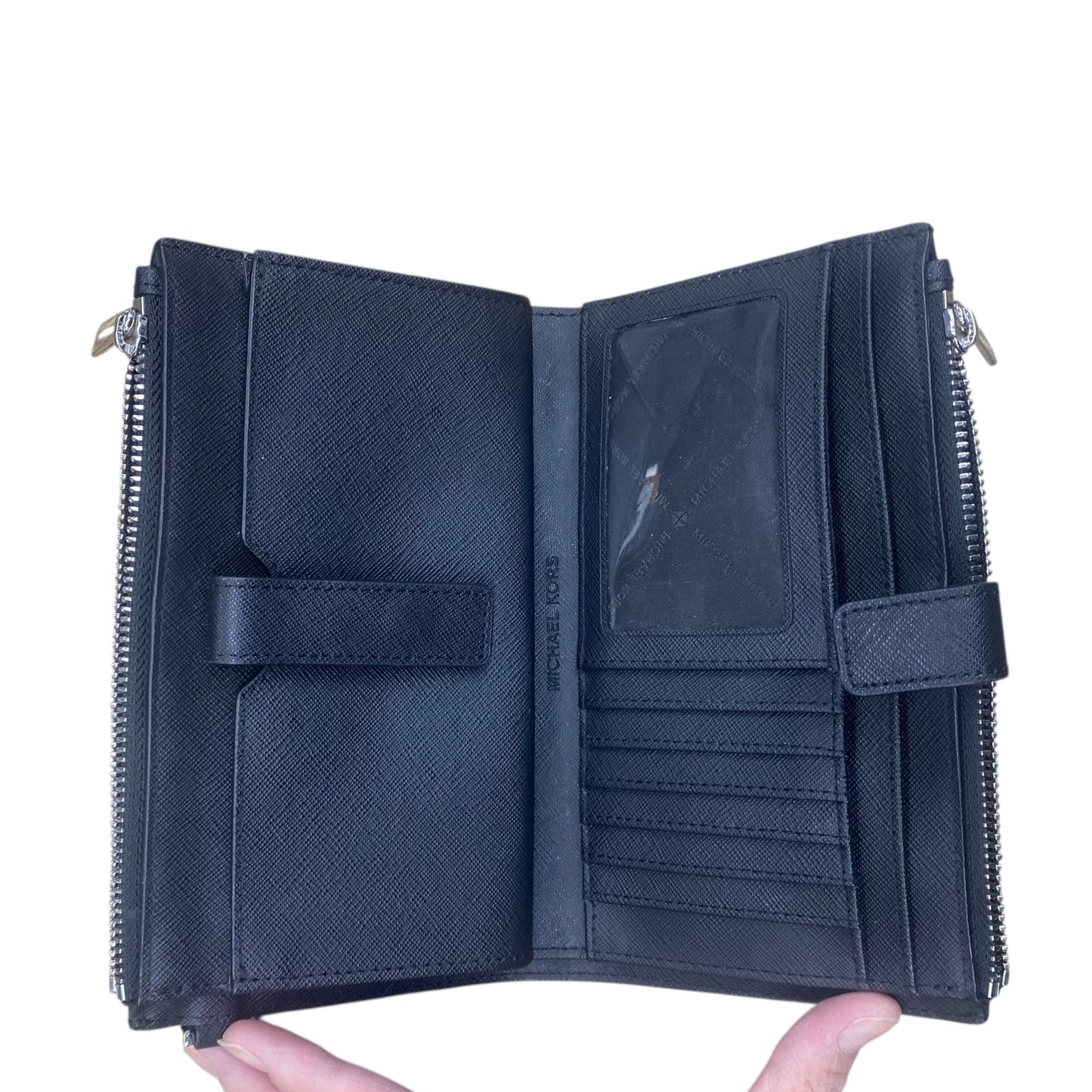 Wristlet Designer By Michael Kors In Black, Size:Medium