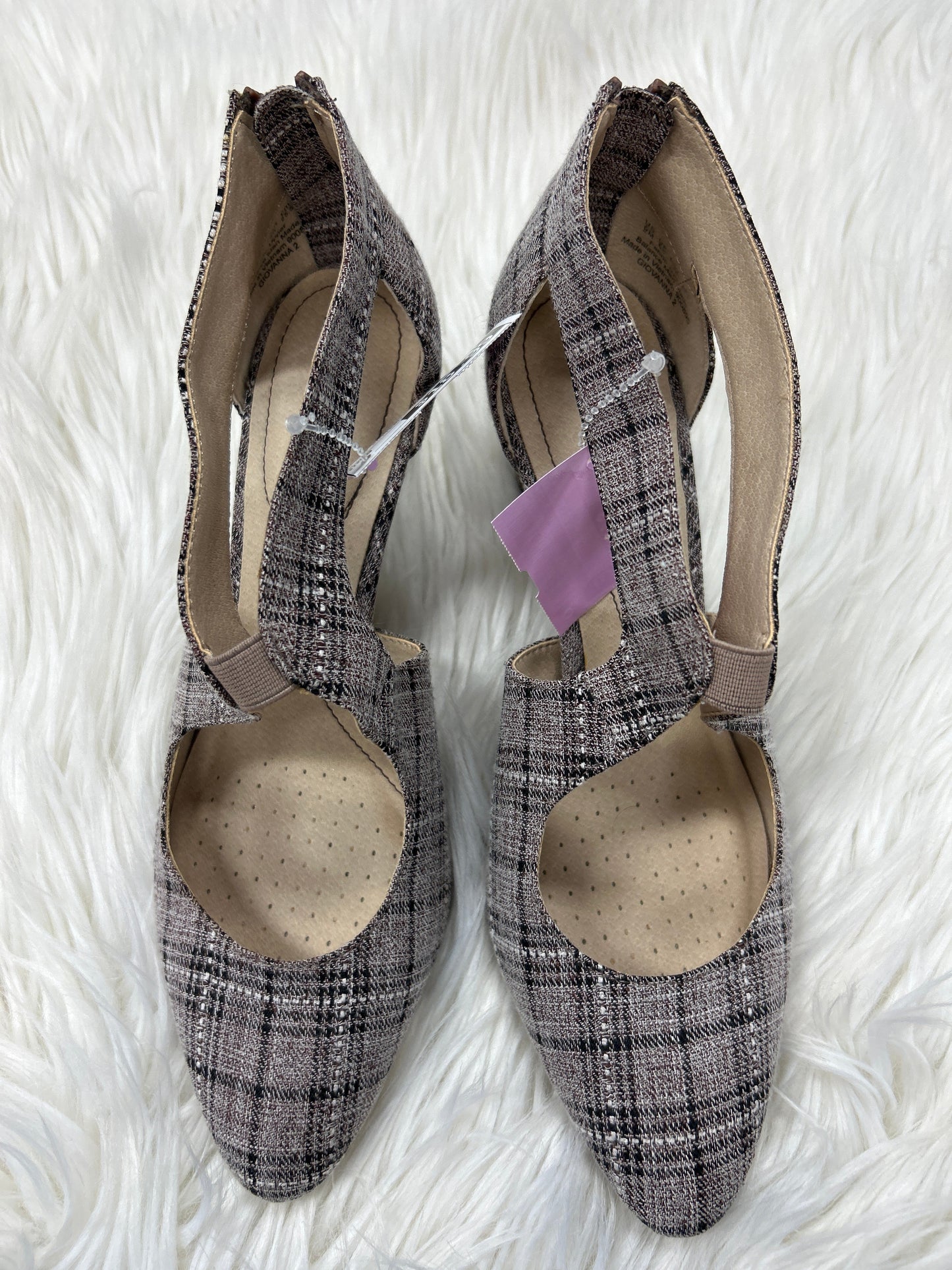 Shoes Heels Stiletto By Life Stride In Plaid Pattern, Size:9