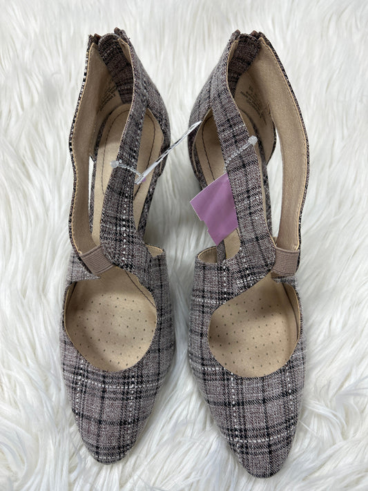 Shoes Heels Stiletto By Life Stride In Plaid Pattern, Size:9