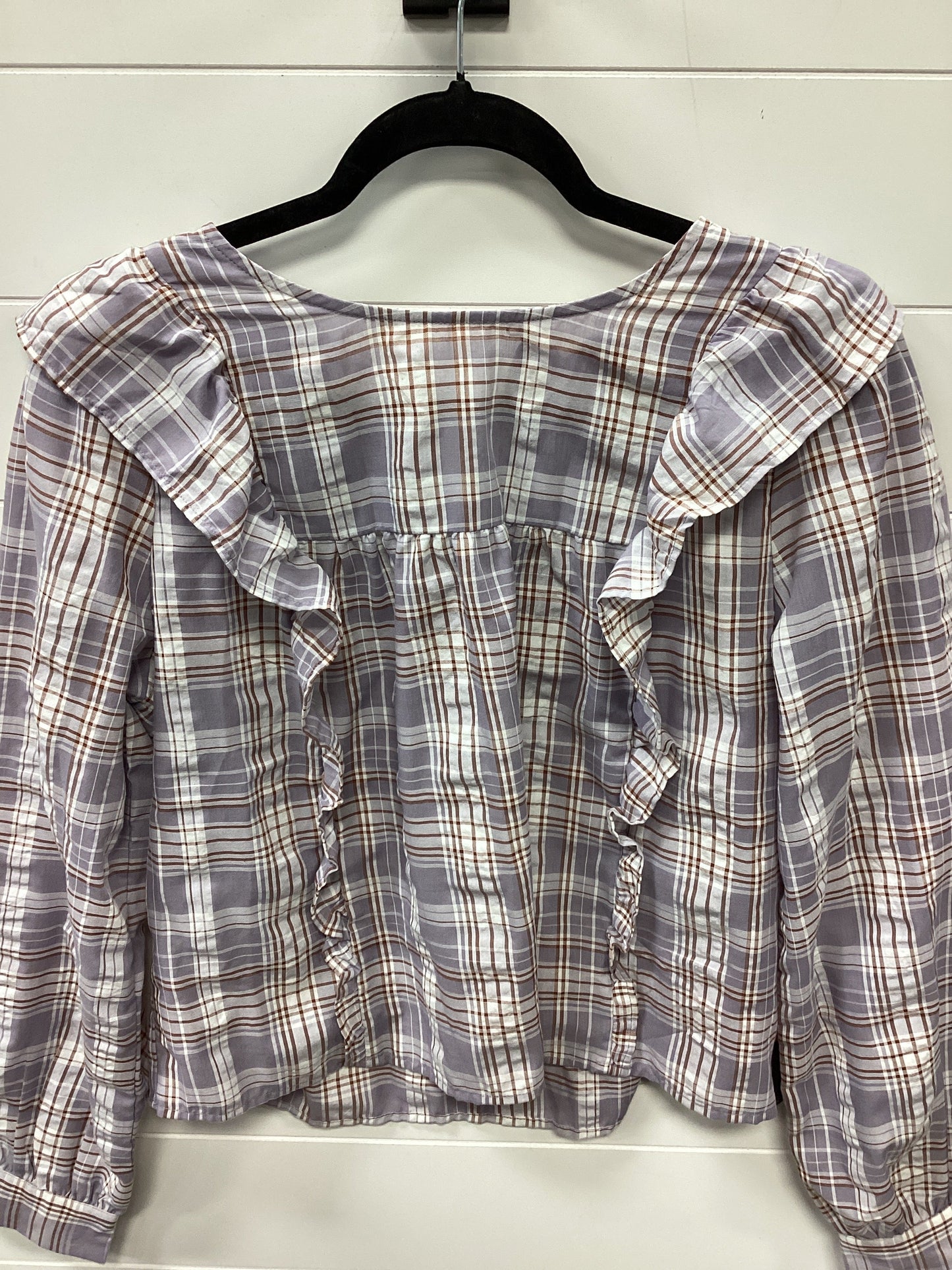 Top Ls By Loft In Purple, Size:M