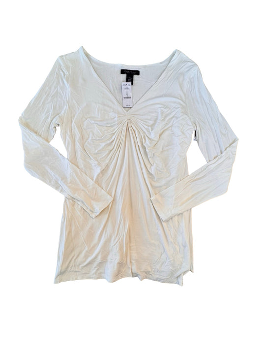 Top Ls By White House Black Market In Cream, Size:M
