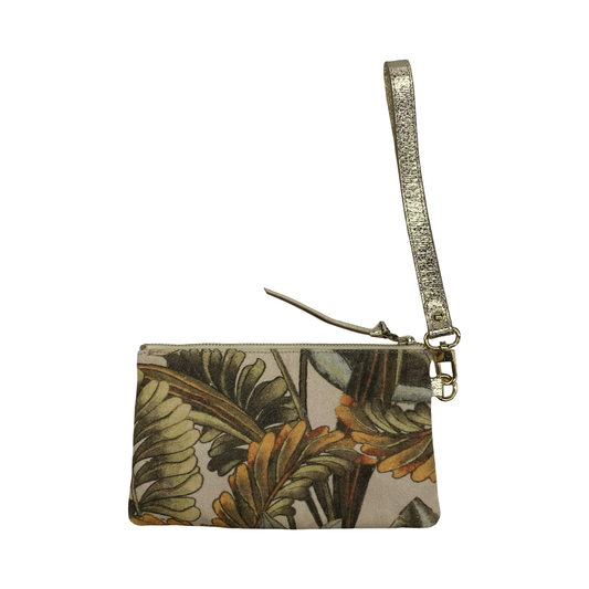 Wristlet By Chicos In Tropical Print, Size:Medium