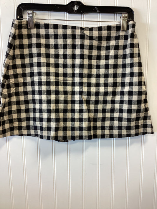 Skort By Gap In Black & Tan, Size:S
