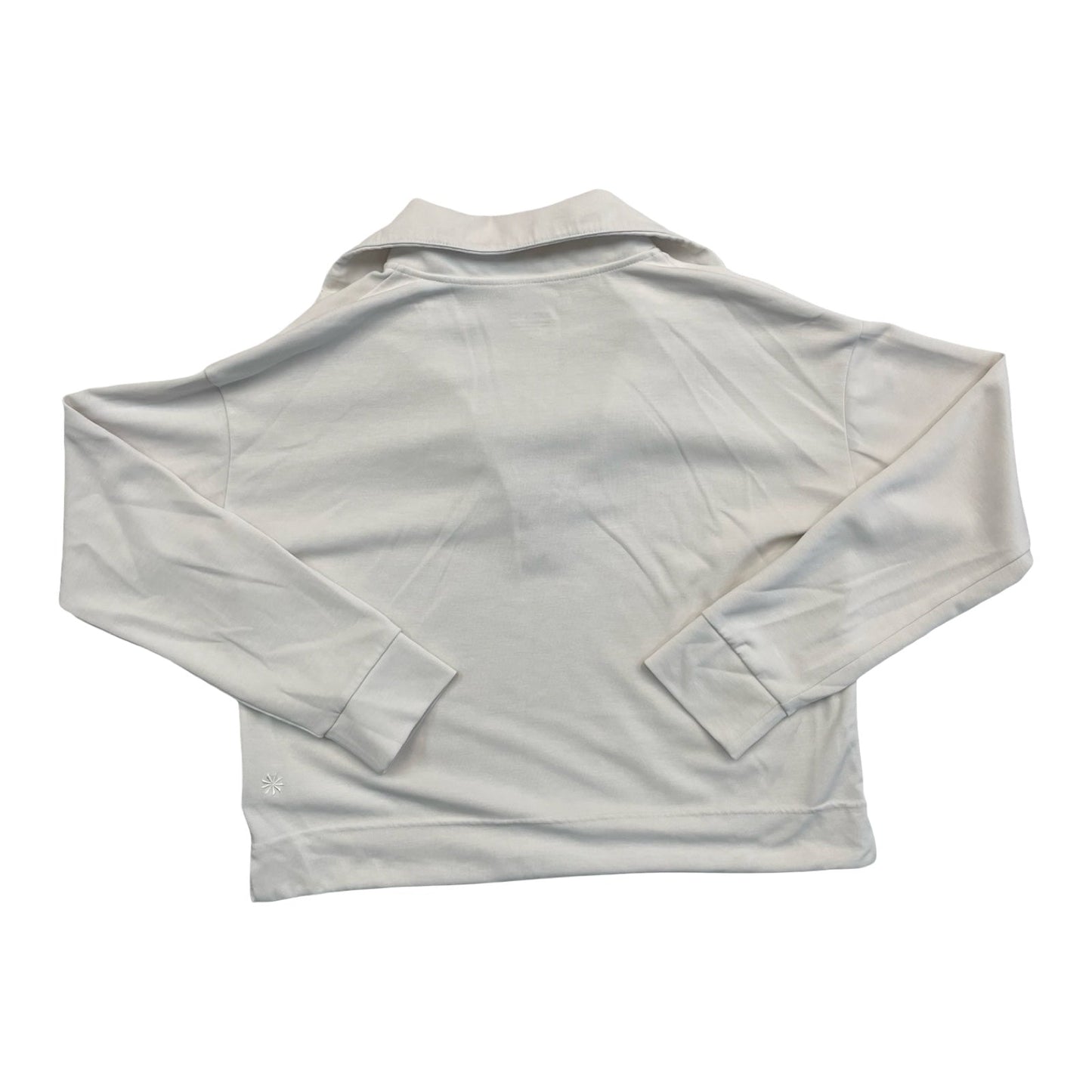 Athletic Sweatshirt Collar By Athleta In Cream, Size:M