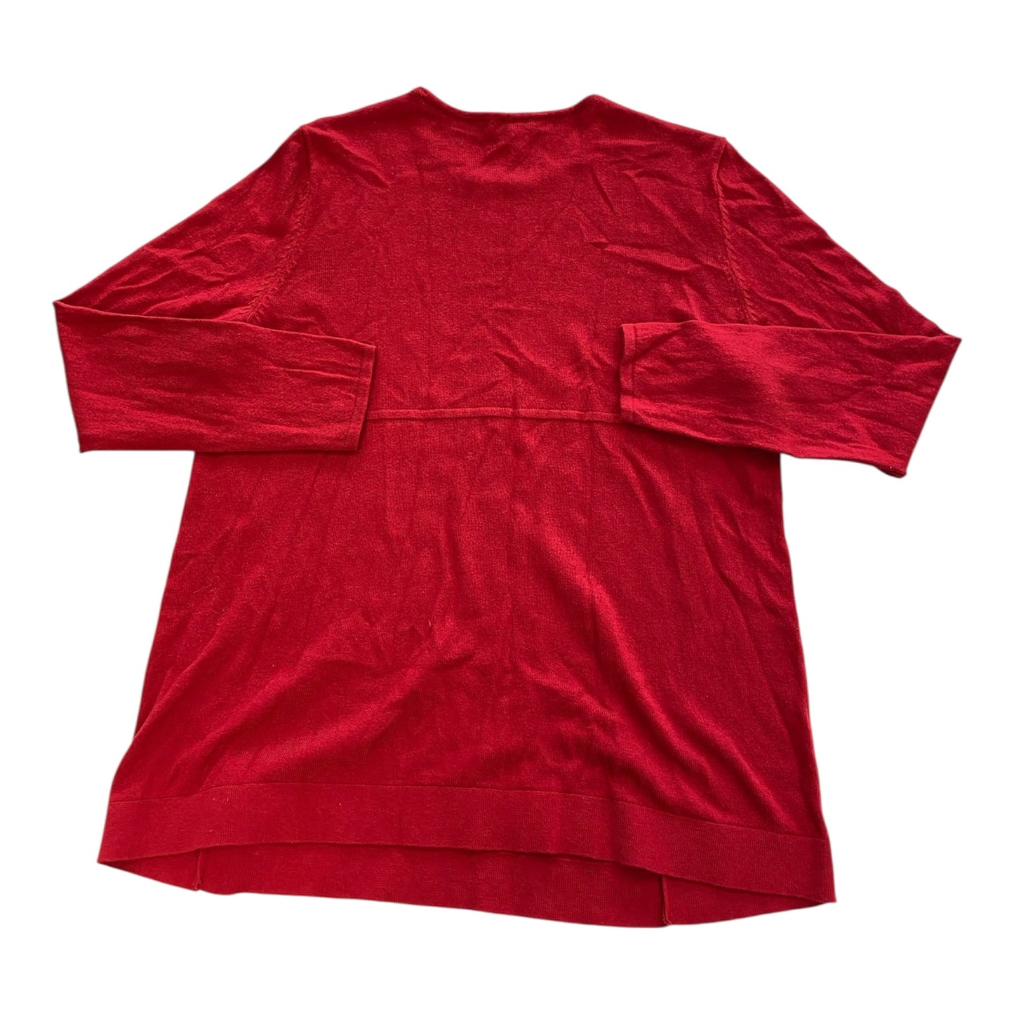 Sweater By J. Jill In Red, Size:Mp