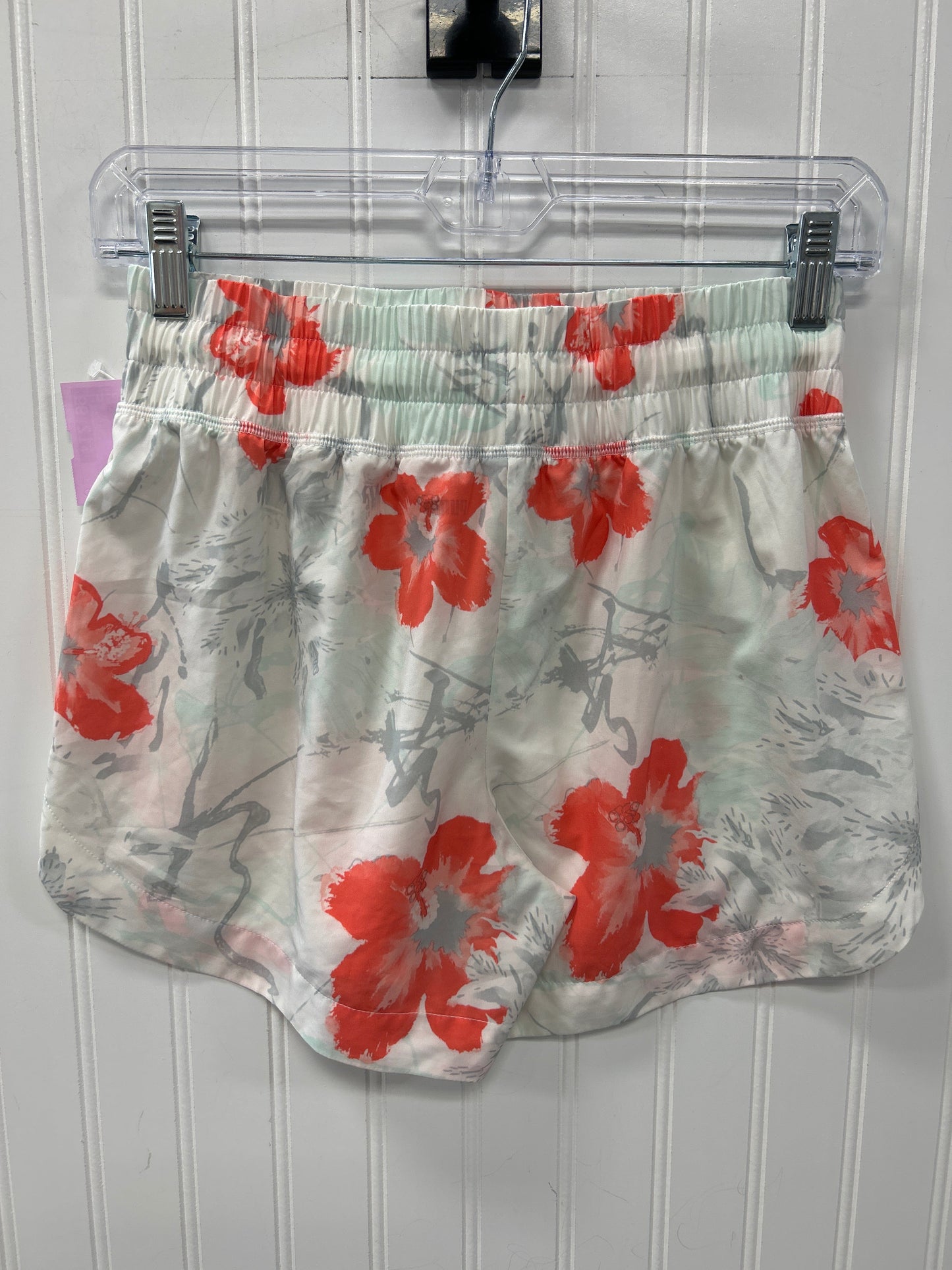 Athletic Shorts By Puma In Cream & Orange, Size:S