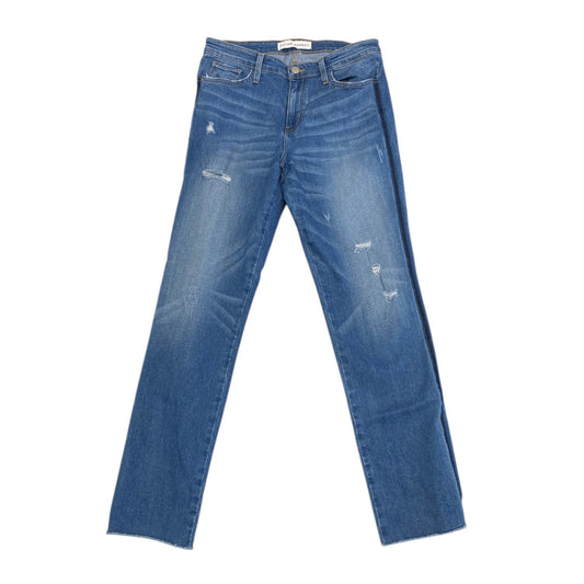 Jeans Straight By Flying Monkey In Blue Denim, Size:8