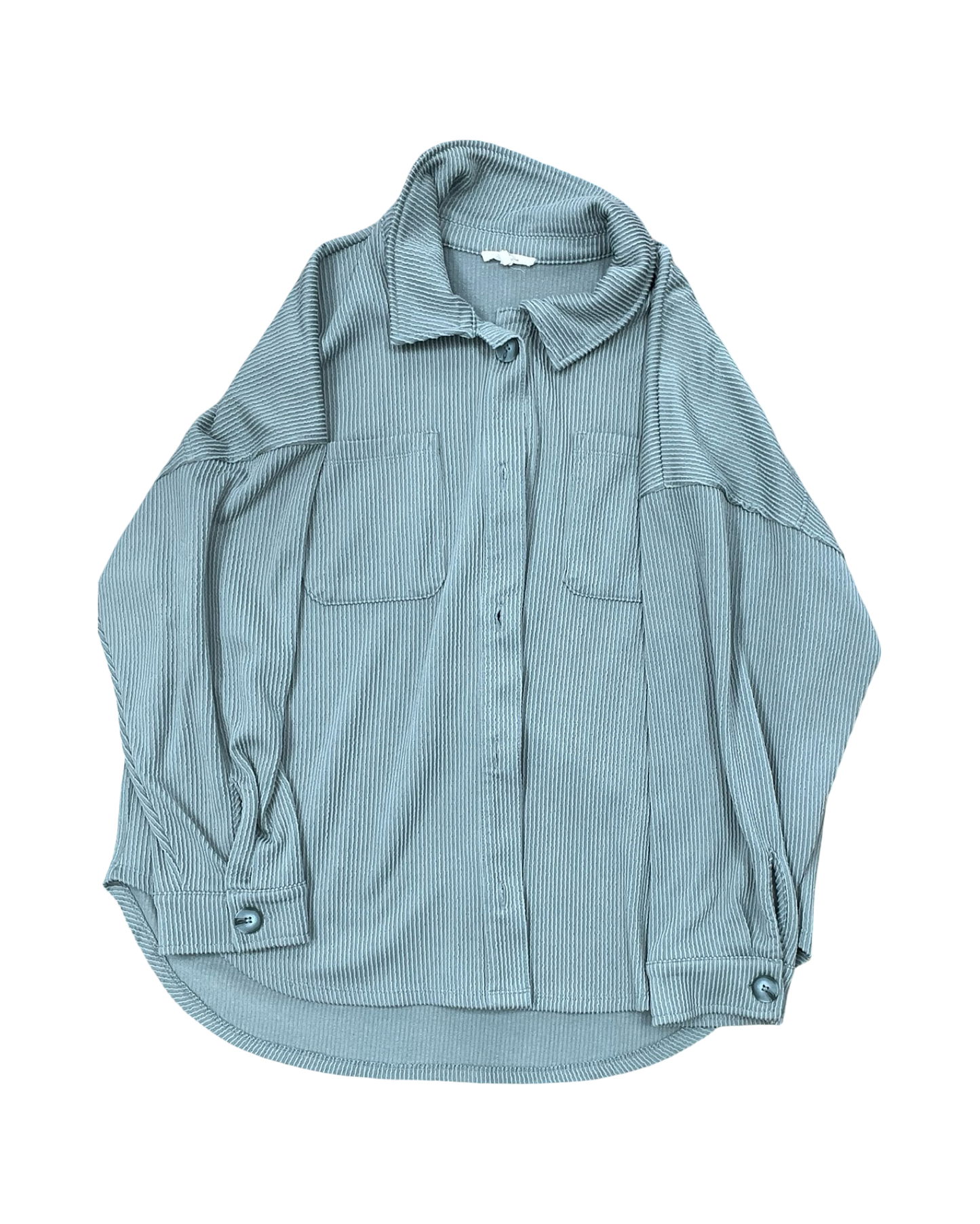 Blouse Ls By Maurices In Green, Size:Xl