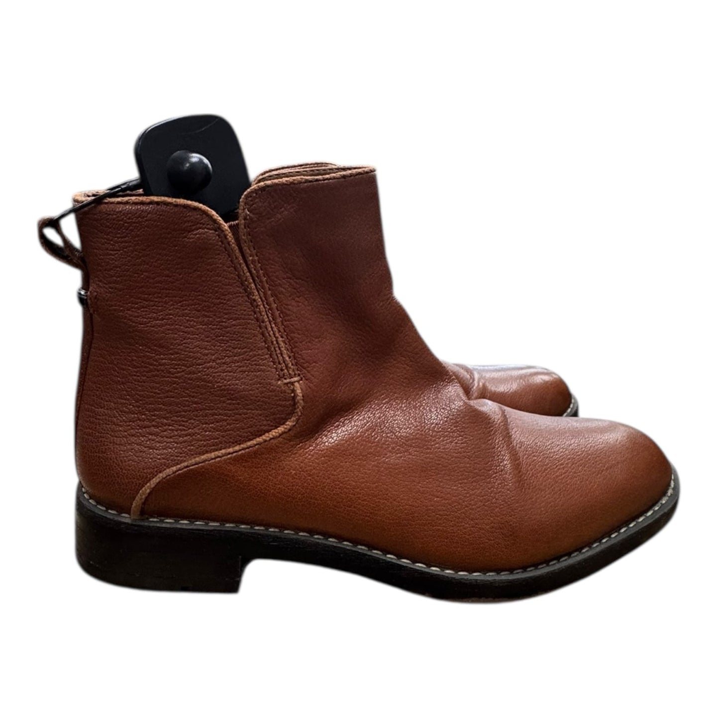 Boots Ankle Heels By Franco Sarto In Brown, Size:8.5