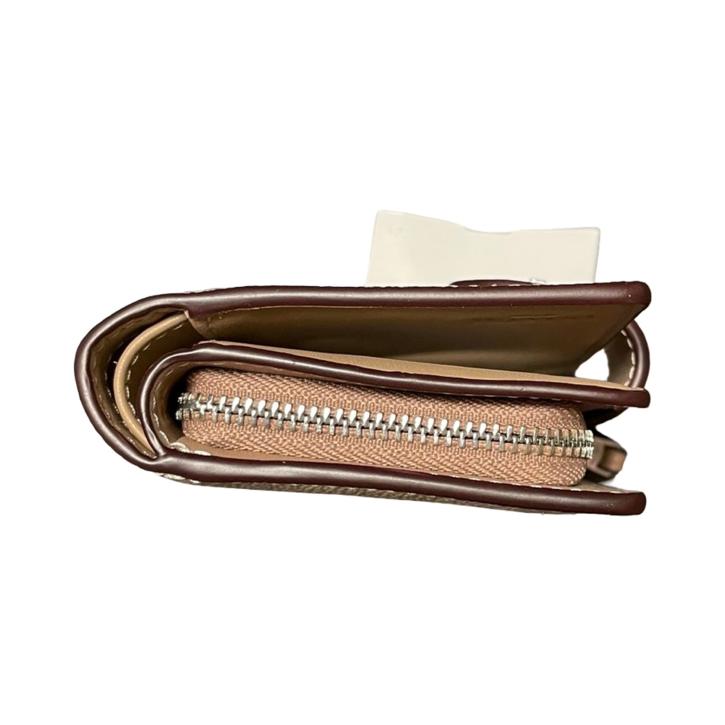 Wallet Designer By Coach In Tan, Size:Small