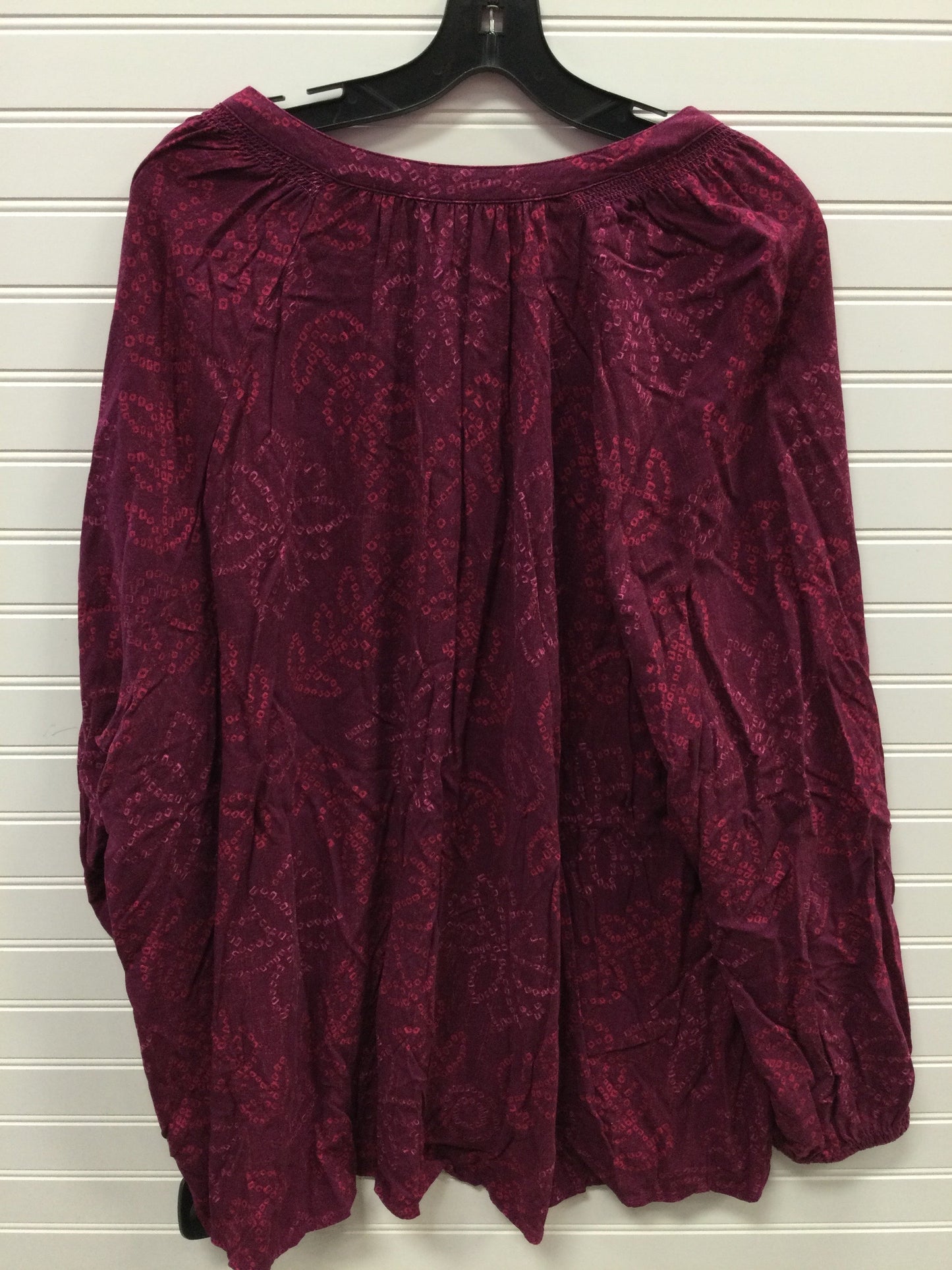 Top Ls By Terra & Sky In Purple, Size:4X