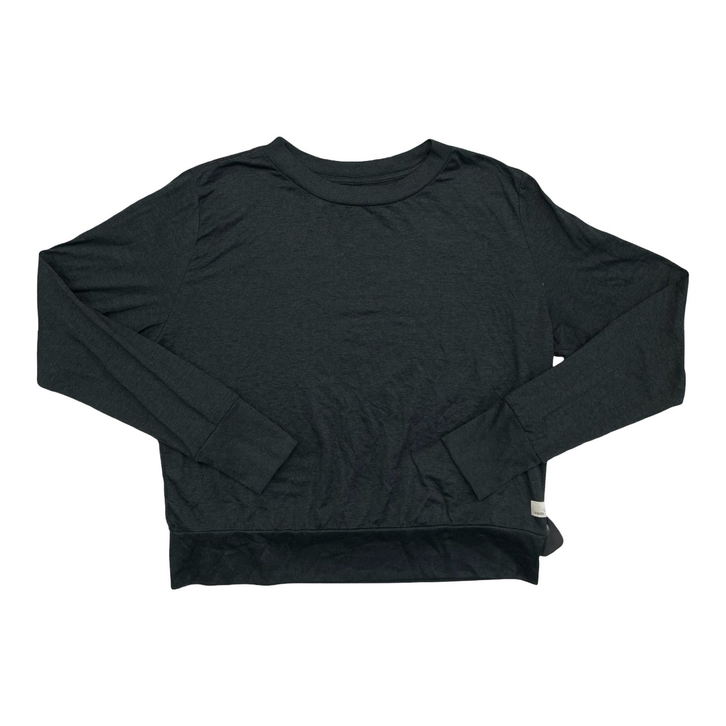 Athletic Top Ls Crewneck By Vuori In Grey, Size:L