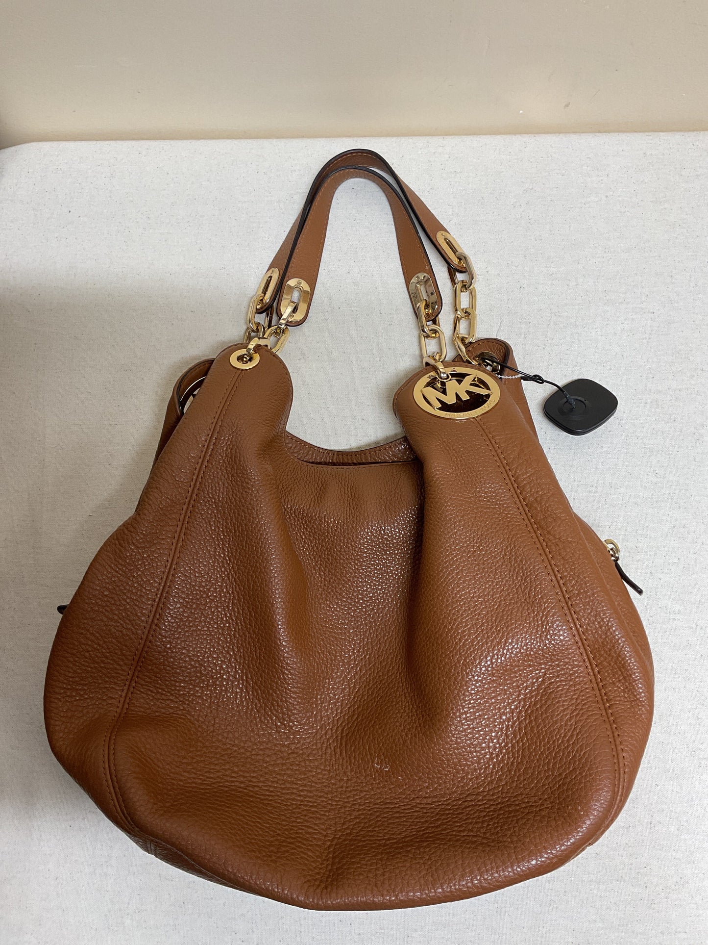 Handbag Designer By Michael Kors In Brown, Size:Medium