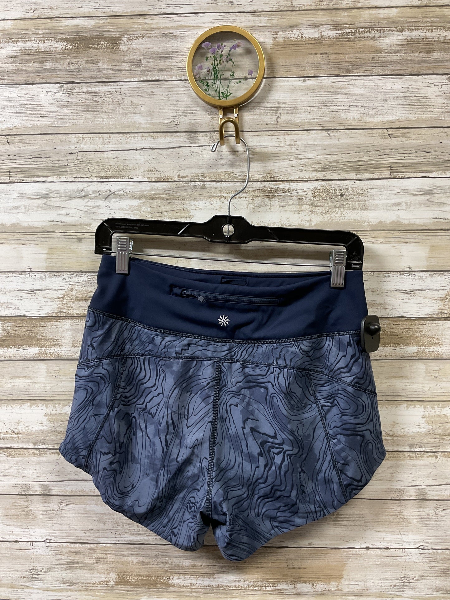 Athletic Shorts By Athleta In Blue, Size:Xs