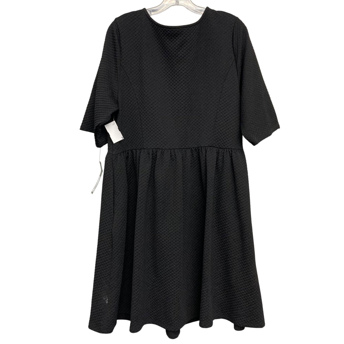 Dress Casual Short By Apt 9 In Black, Size:1X