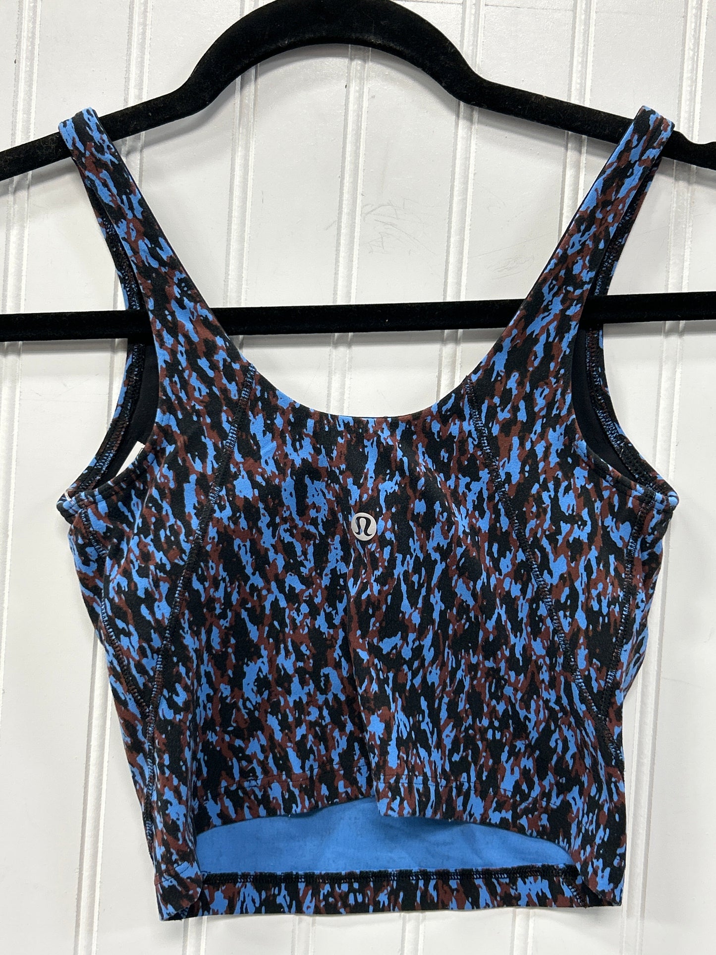 Athletic Tank Top By Lululemon In Blue, Size:2
