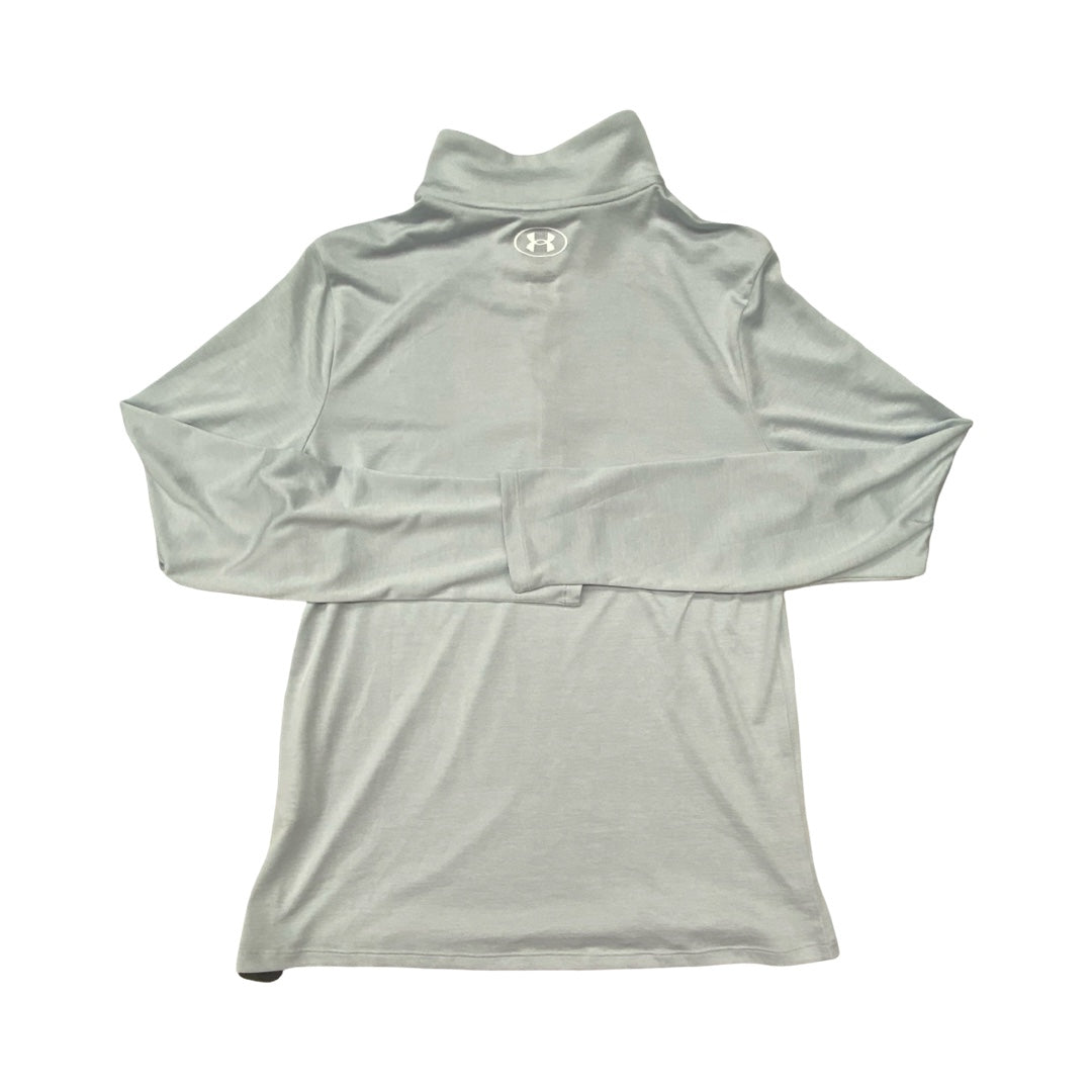 Athletic Top Ls Collar By Under Armour In Grey, Size:Mp