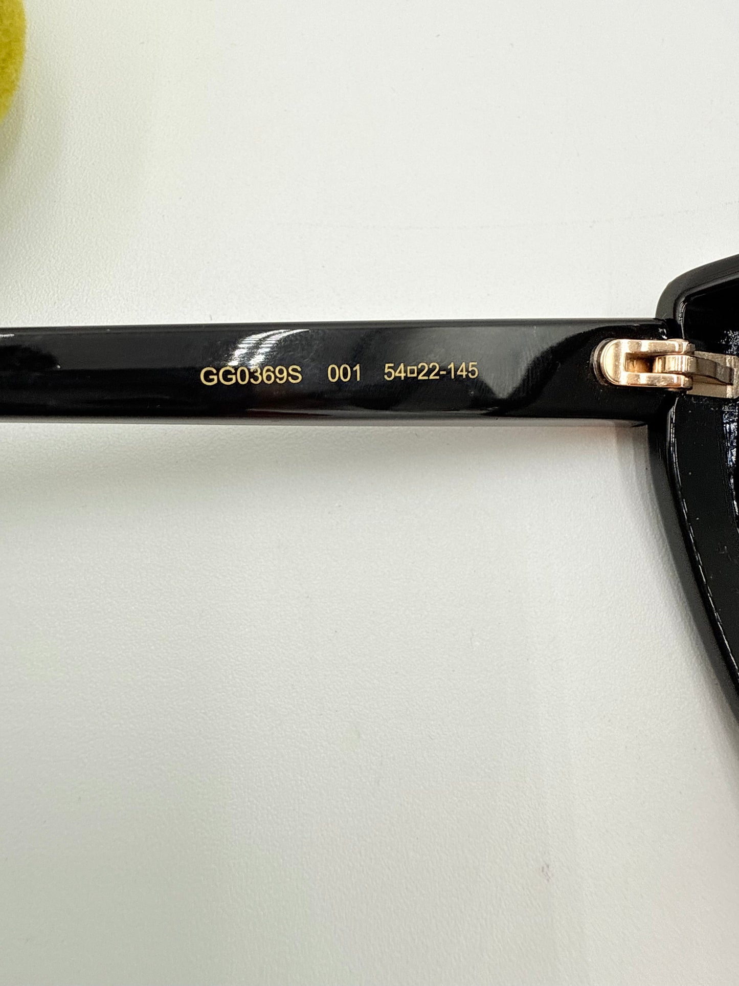 Sunglasses Luxury Designer By Gucci In Black, Size: