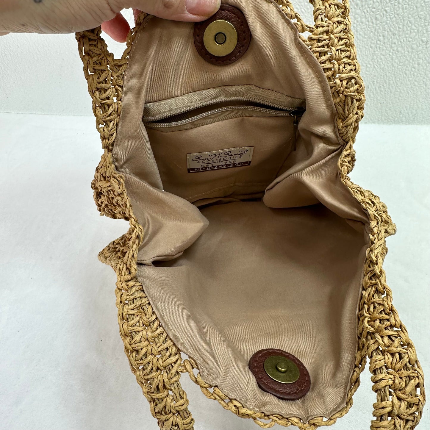 Handbag By Cmf, Size: Small