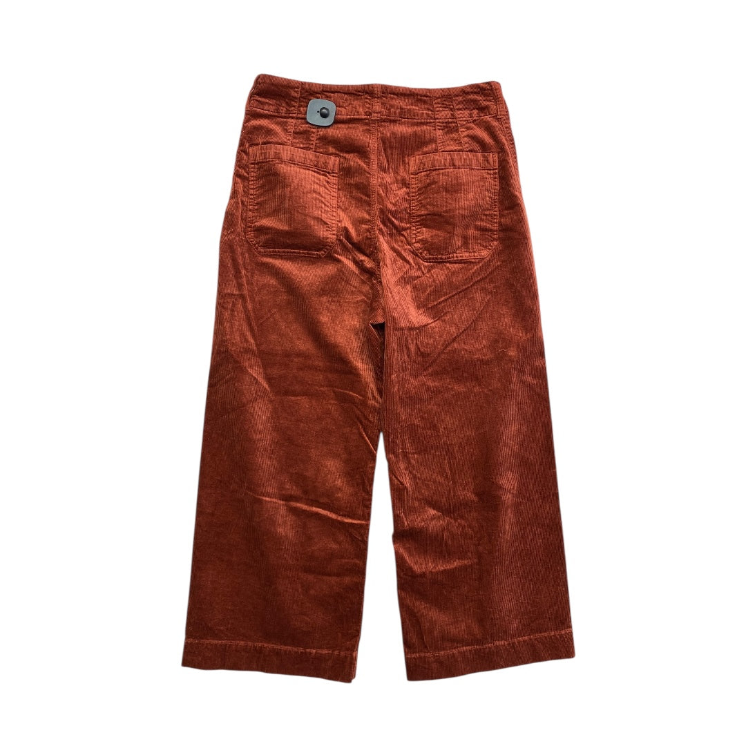 Pants Corduroy By Maeve In Orange, Size:16