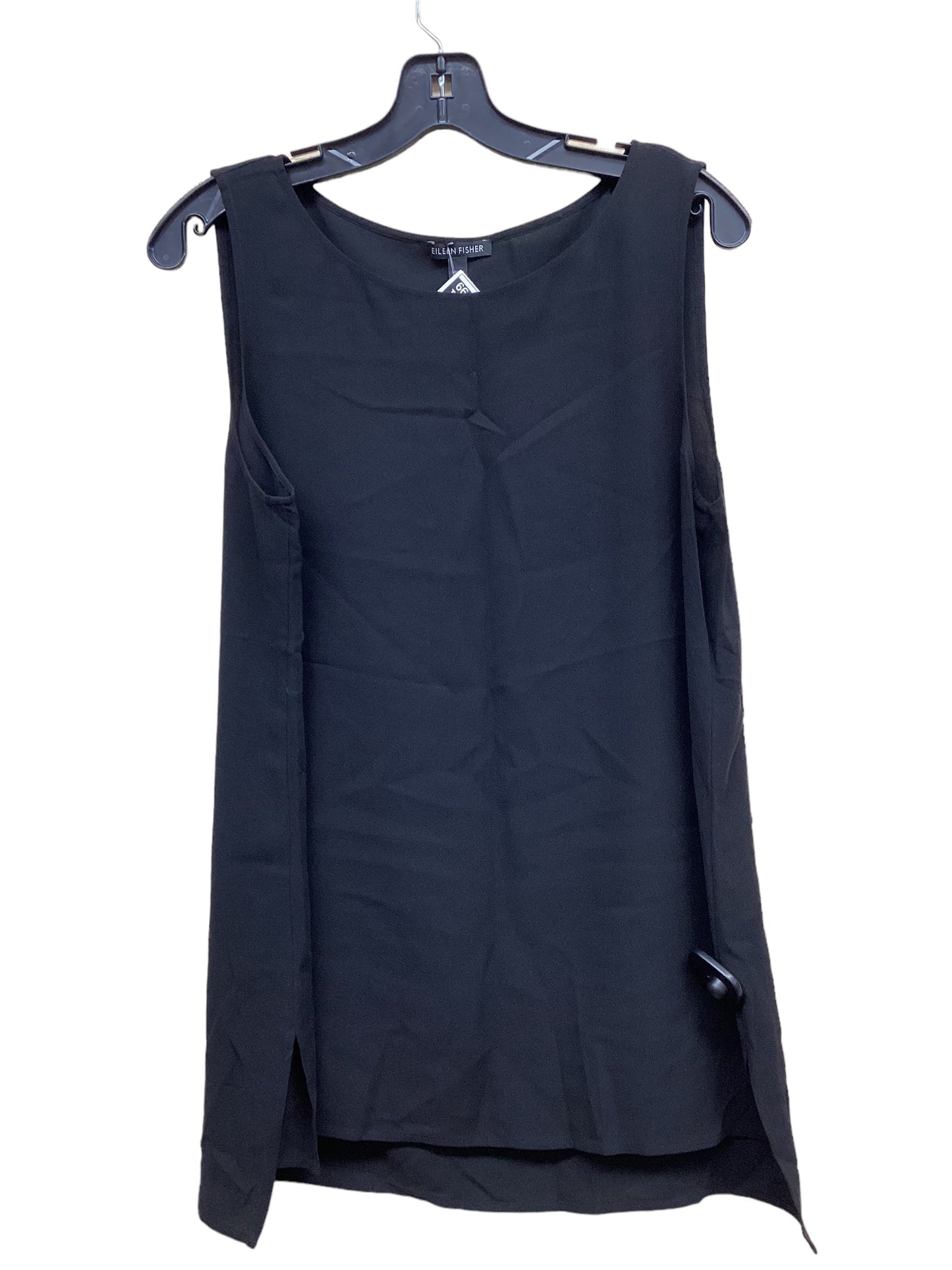 Top Sleeveless By Eileen Fisher In Black, Size: L