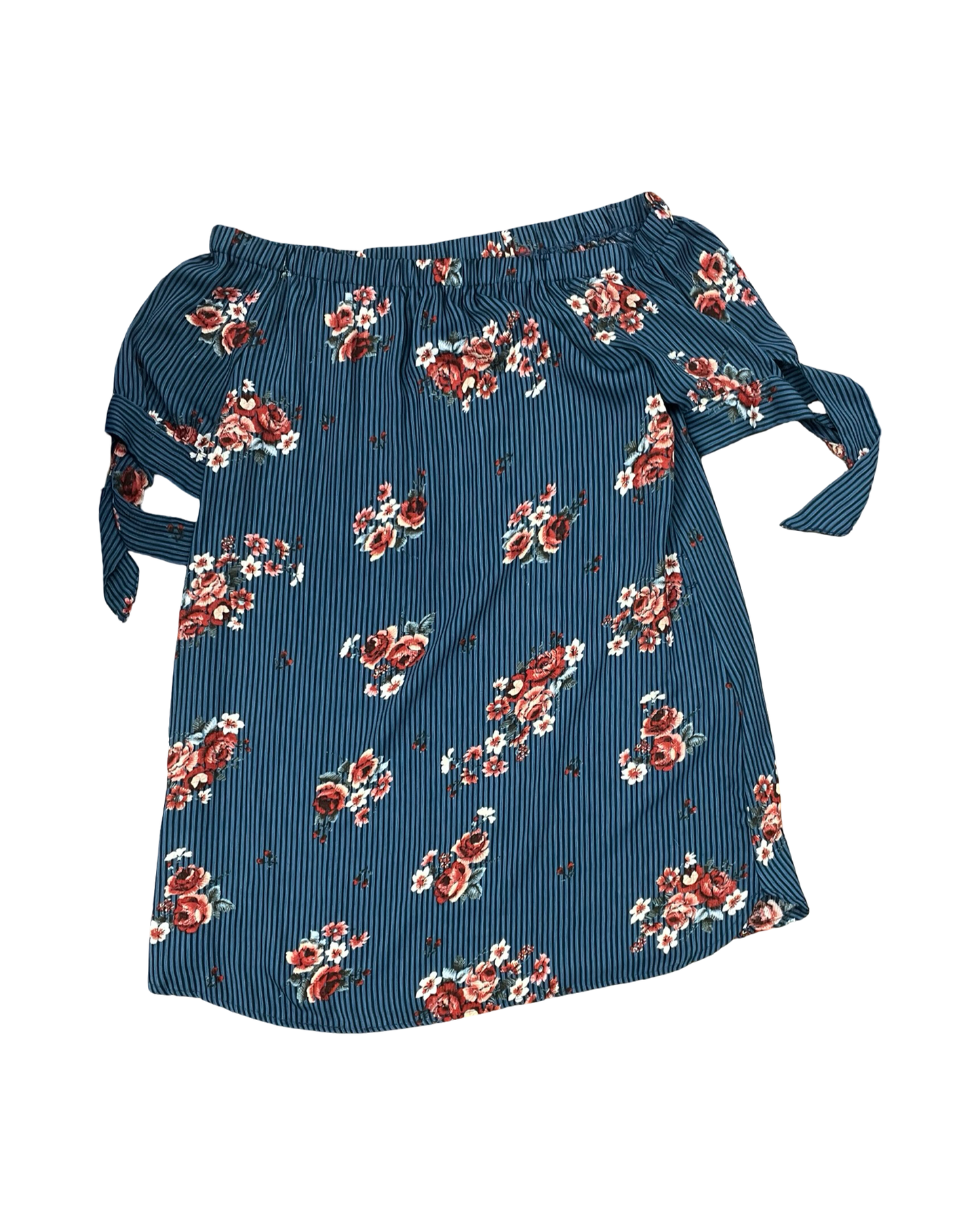 Dress Casual Midi By Haute Monde In Blue, Size:L