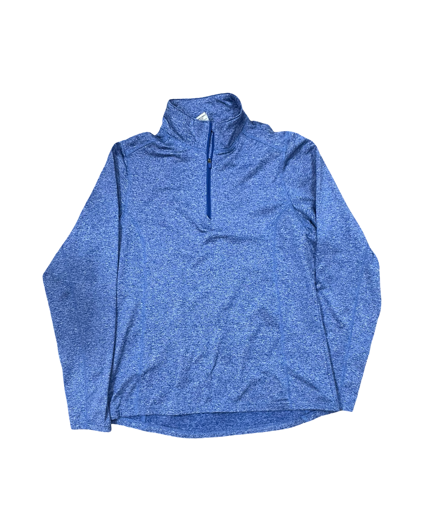 Athletic Top Ls Crewneck By Clothes Mentor In Blue, Size:M