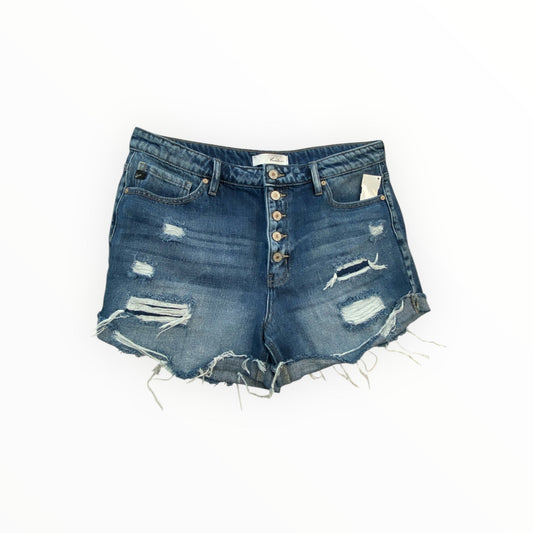 Shorts By Kancan In Blue Denim, Size:10