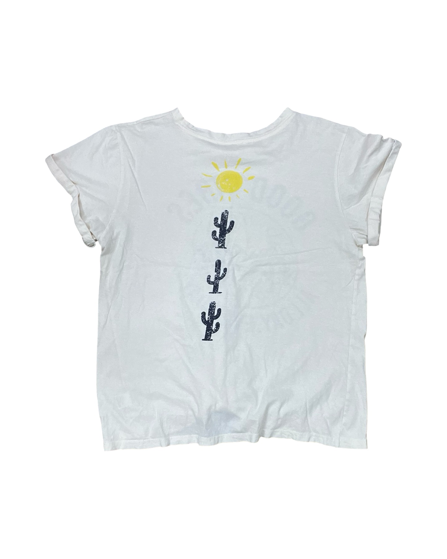 Top Ss By Clothes Mentor In Cream, Size:L